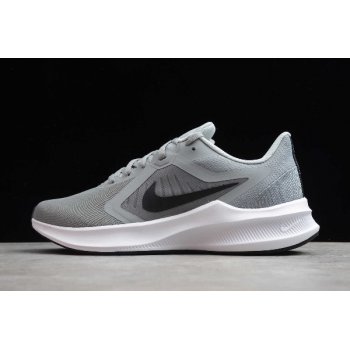 2020 Nike Downshifter 10 Particle Grey Black-Grey Fog CI9981-003 Shoes